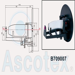 Bộ căng lá lò xo Ascotex B709007 Spring Leaf Tensioners